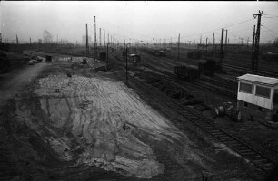 Erweiterung und Umbau des Karlsruher Rangierbahnhofs.