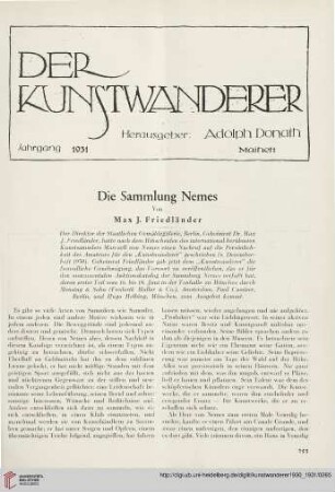 12/13: Die Sammlung Nemes