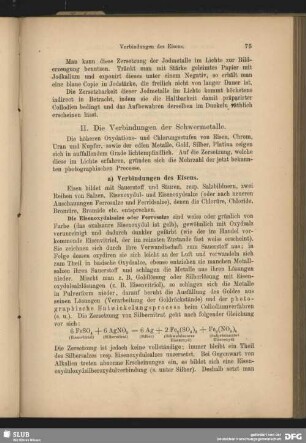 Verbindungen des Eisens