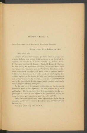 Apéndice Letra T