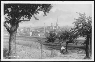 Geringswalde. Blick auf Geringswalde