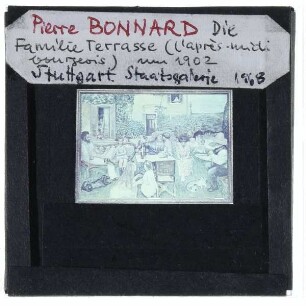 Bonnard, Familie Terrasse
