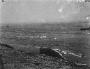 Meeresströmung : Meeresströmung zwischen Ile du Sein und Pointe du Raz in Finistère.