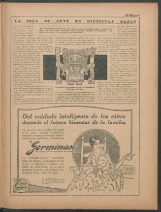 La idea de arte en distintas razas