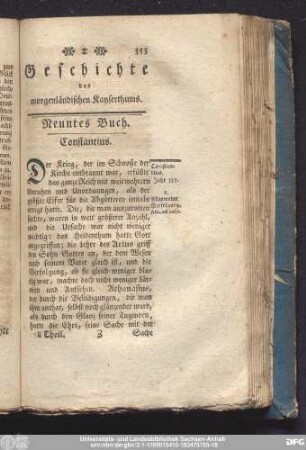 Neuntes Buch. Constantinus.