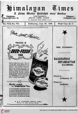 No. XLIV (19 June 1955)