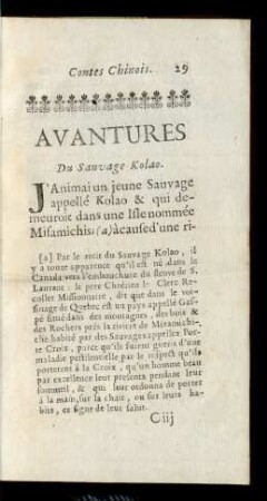 Avantures De Sauvage Kolao.