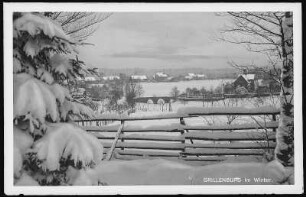 Grillenburg. Grillenburg im Winter