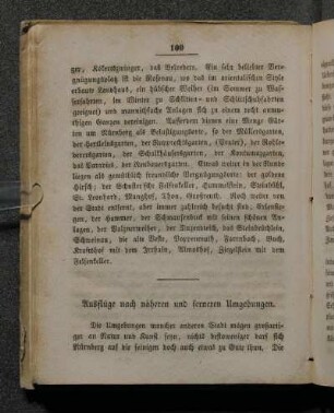 [25.] Ausflüge nach näheren und ferneren Umgebungen.