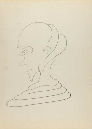Ohne Titel (Kopf im Profil)