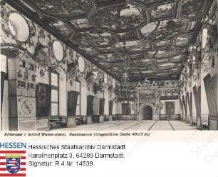 Weikersheim, Schloss / Renaissance-Decke, Interieur