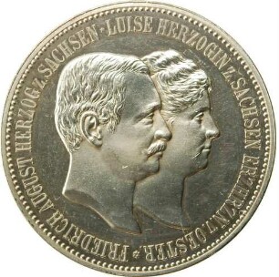 Herzog Friedrich August und Herzogin Luise - Geburt des Prinzen Georg