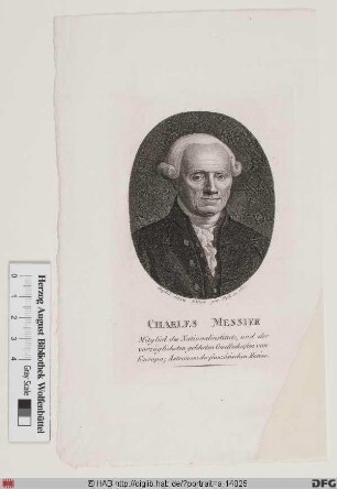 Bildnis Charles Messier
