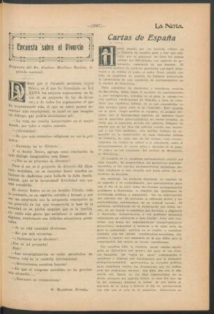 Encuesta sobre el divorcio