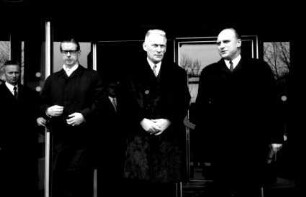 Freiburg: Oberfinanzdirektion, Präsident Bolder, Alex Möller, Gleichauf