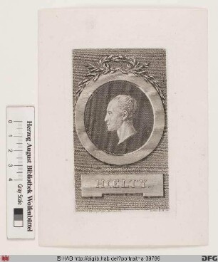 Bildnis Ludwig (Christoph Heinrich) Hölty