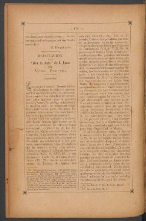 Refutación a la "Vida de Jesús" de E. Renan - (Conclusión)