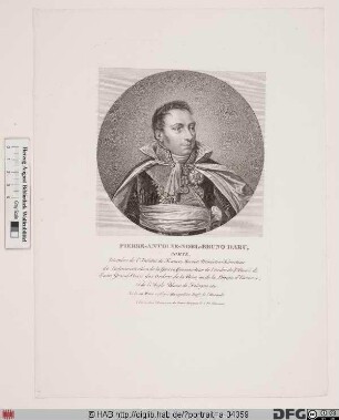 Bildnis Pierre-Antoine-Noël-Bruno Daru (1809 comte)