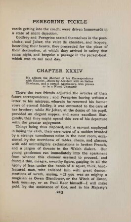 Chapter XXXIV. He adjusts the method of his correspondence with Gauntlet - ...