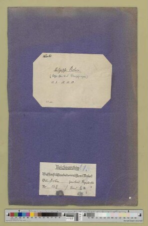 Belgische Noten. - Abschriften und Übersetzungen: Bd. 2