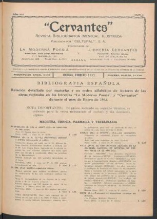 Bibliografía española