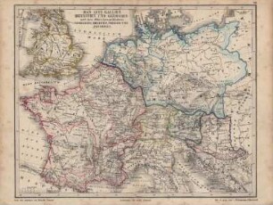 Das alte Gallien Britannien und Germanien mit den Oberdonauländern Vindelicien, Rhaetien, Noricum und Pannonien