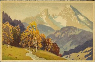 [Watzmann bei Berchtesgaden]