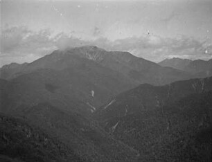Akaishi-Gebirge : Akaishi-Gebirge. Blick vom Ainodake nach Norden
