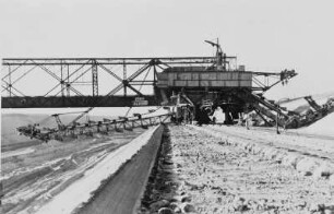 Braunkohletagebau, Abraumförderbrücke
