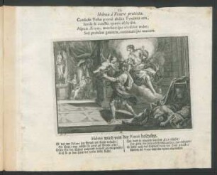 13. Helena a Venere protecta. - Helena wird von der Venus beschützt.