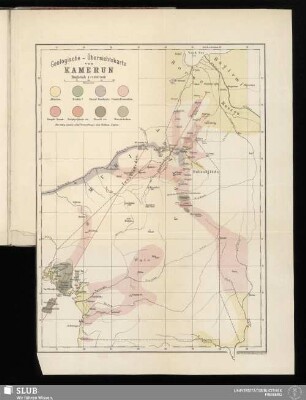 Geologische Übersichtskarte von Kamerun