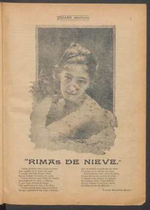 "Rimas de nieve."