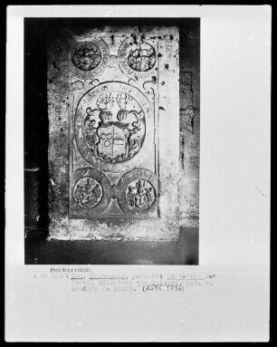Grabstein der Hedwig Elisabeth von Spiegel, geborene Stedern (+1629)