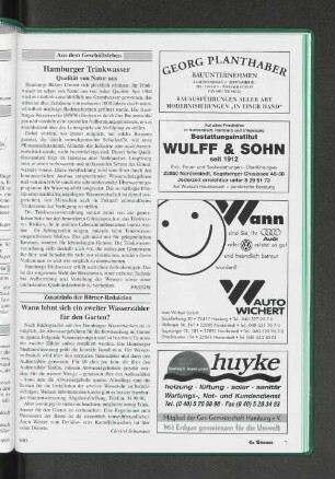 Aus dem Geschäftsleben