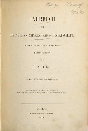 Jahrbuch. 24. 1889