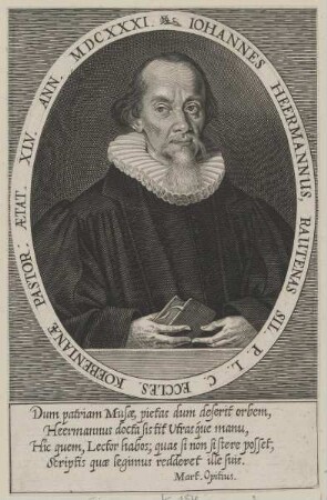 Bildnis des Iohannes Heermannus