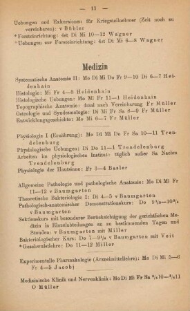 11-13, Medizin