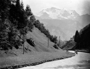 Lauterbrunntal : Blick entlang der Weißen Lütschine