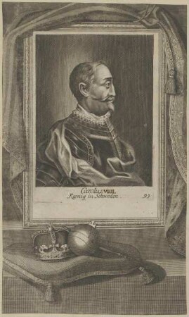 Bildnis von Carolus VIII., König in Schweden
