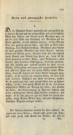 Neun und zwanzigste Homilie