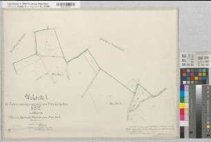 Eineckerholsen (Welver), Zusammenlegung Eineckerholsen, Urkarte 1 Merklingsen Flur 1-2