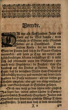 Des Schlesischen Helicons auserlesene Gedichte Oder Etlicher vortreflicher Schlesier bis anhero ohnbekandte Poetische Galanterien, 2.