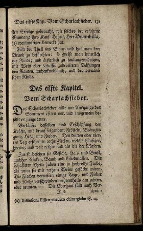 Das eilfte Kapitel. Vom Scharlachfieber.