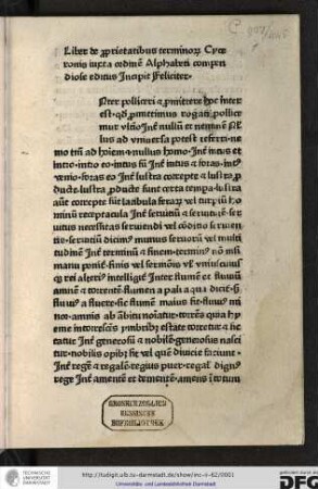 De proprietatibus terminorum Ciceronis