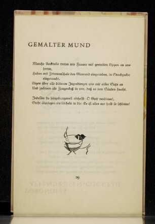 Gemalter Mund