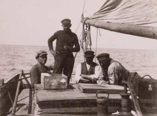 Nordsee : Fischfang. An Bord eines Krabbenfängers aus Wilhelmshafen.