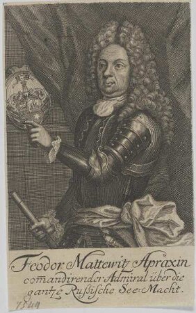 Bildnis des Feodor Mattewitz Apraxin