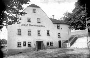 Ansicht des Gasthofes Oberschmiedeberg