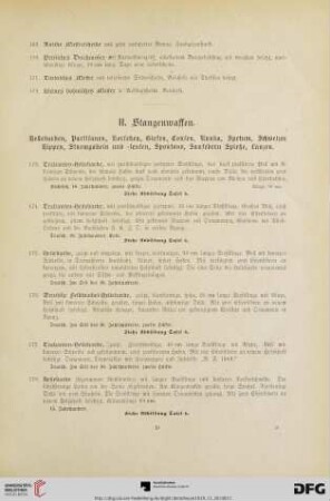 II. Stangenwaffen (Nr. 173-244)
