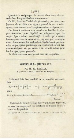 Solution de la question 237